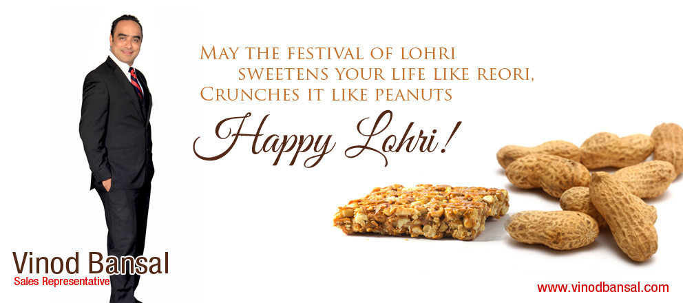 Happy Lohri From Team VinodBansal.com